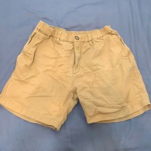 Large, Dark Khaki Chubbies, 7 inch inseam